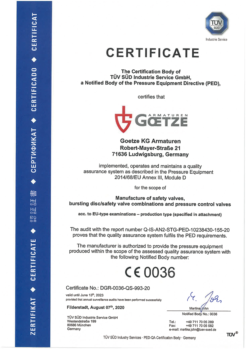 PED 2014/68/EU