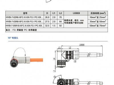 安费诺高压大电流连接器HVSL1200082B195图片2