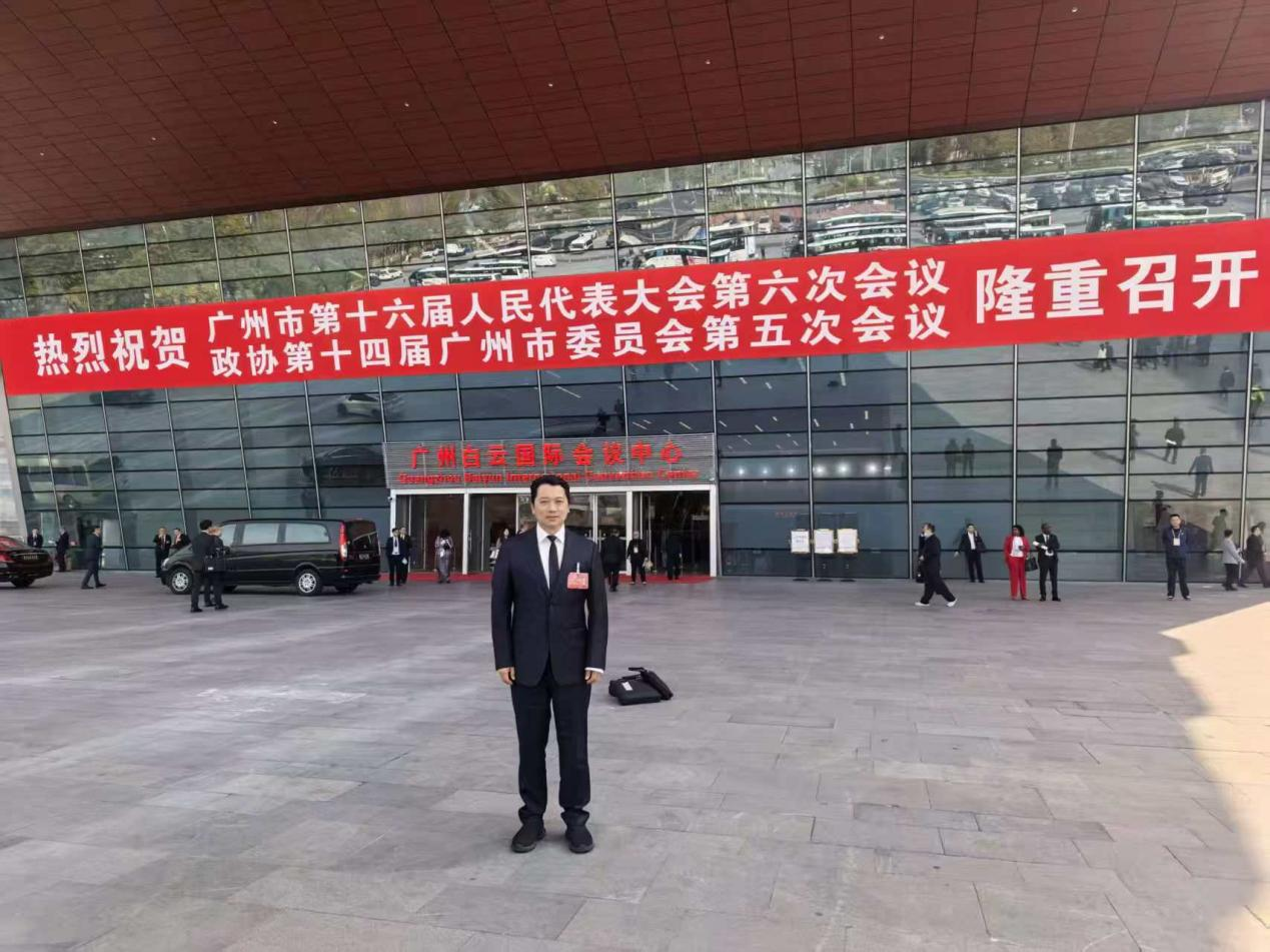 广州市政协委员杨强。